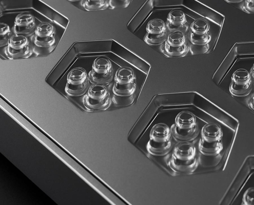 Rainbow high-intensity LED chip quality comparison