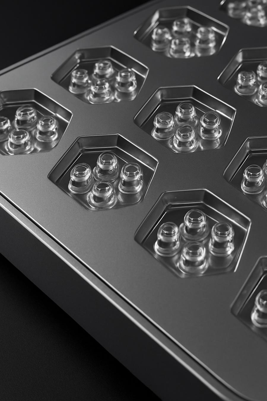 Rainbow high-intensity LED chip quality comparison