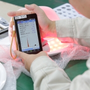 Rainbow factory quality control and spectrum testing